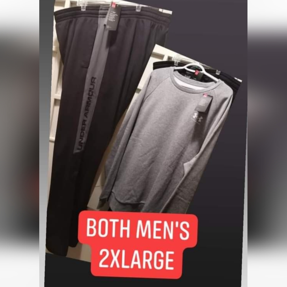 UNDER ARMOUR SWEATER & PANTS